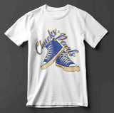 Chucks & Pearls (Gold w/Pearl Soles)