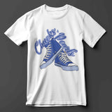 Chucks & Pearls (Blue w/Pearl Soles)