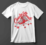 Chucks & Pearls (Red w/Pearls)