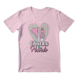 Chucks & Pearls (COMMA- LA) ,Pink