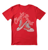 Chucks & Pearls (Red w/Pearl Soles) Red