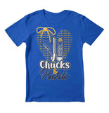 Chucks & Pearls (COMMA- LA) ,Blue/Gold