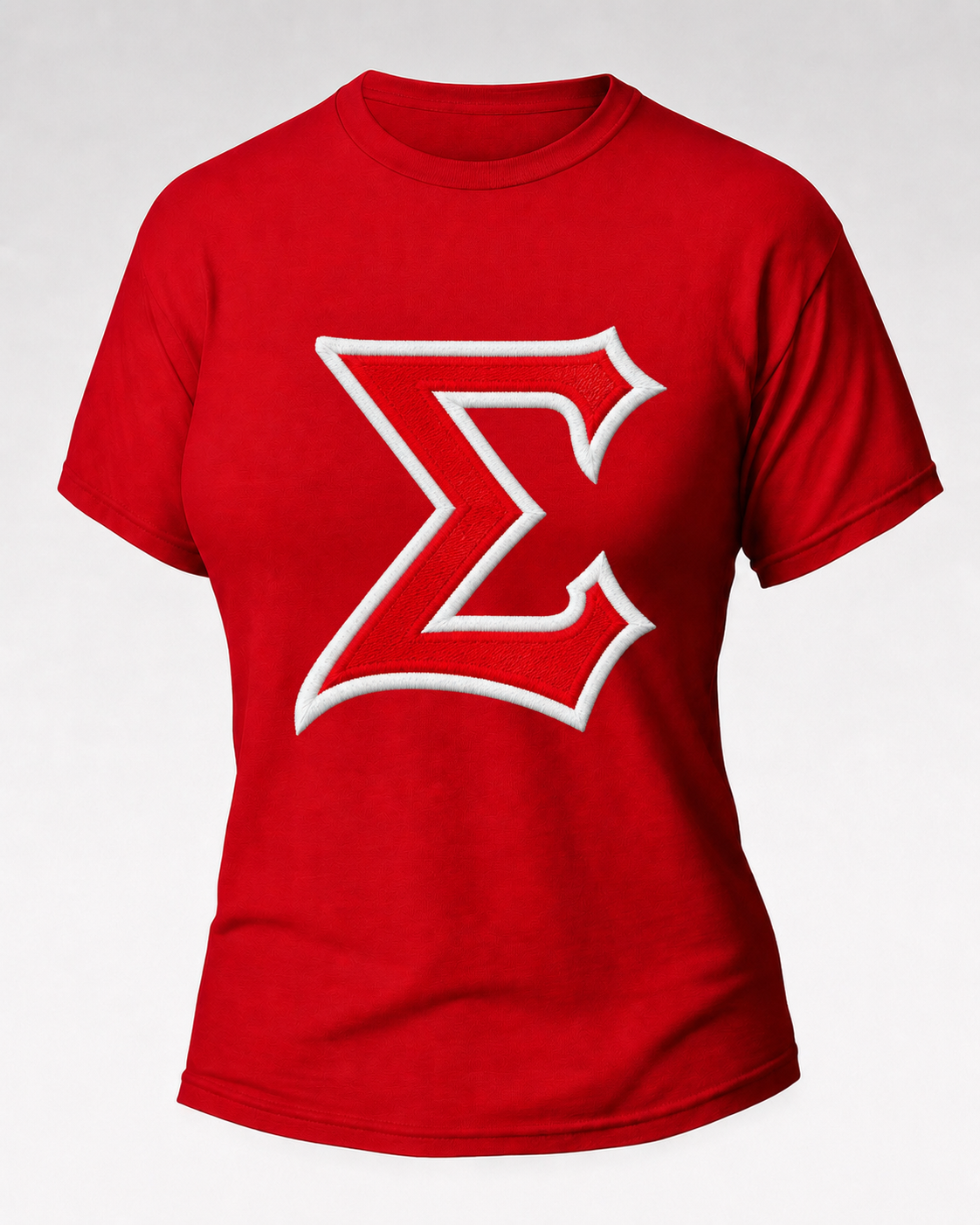 Delta Sigma Theta - Sigma Retro Chapter Printed Tee (Red)