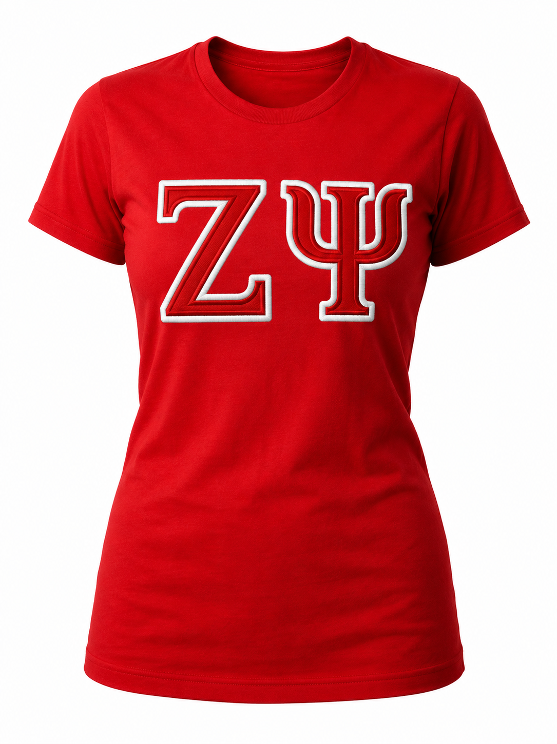 Delta Sigma Theta - Zeta Psi Chapter Printed Tee (Red)