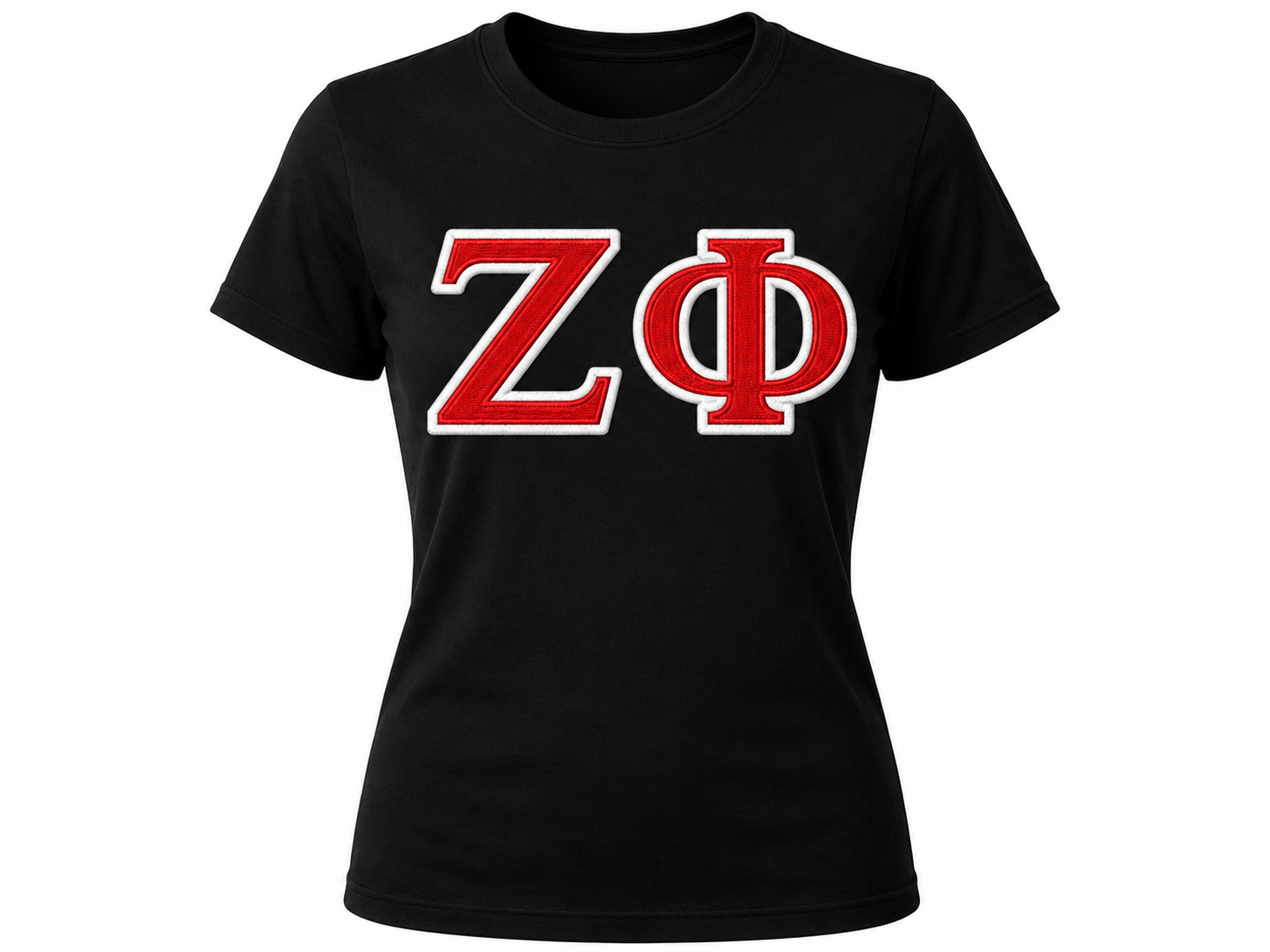 Delta Sigma Theta - Zeta Phi Chapter Printed Tee (Black)