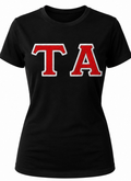 Delta Sigma Theta - Tau Alpha Chapter Printed Tee (Black)
