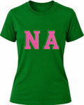 Alpha Kappa Alpha - Nu Alpha Chapter Printed Tee (Green)