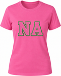 Alpha Kappa Alpha - Nu Alpha Chapter Printed Tee (Pink)