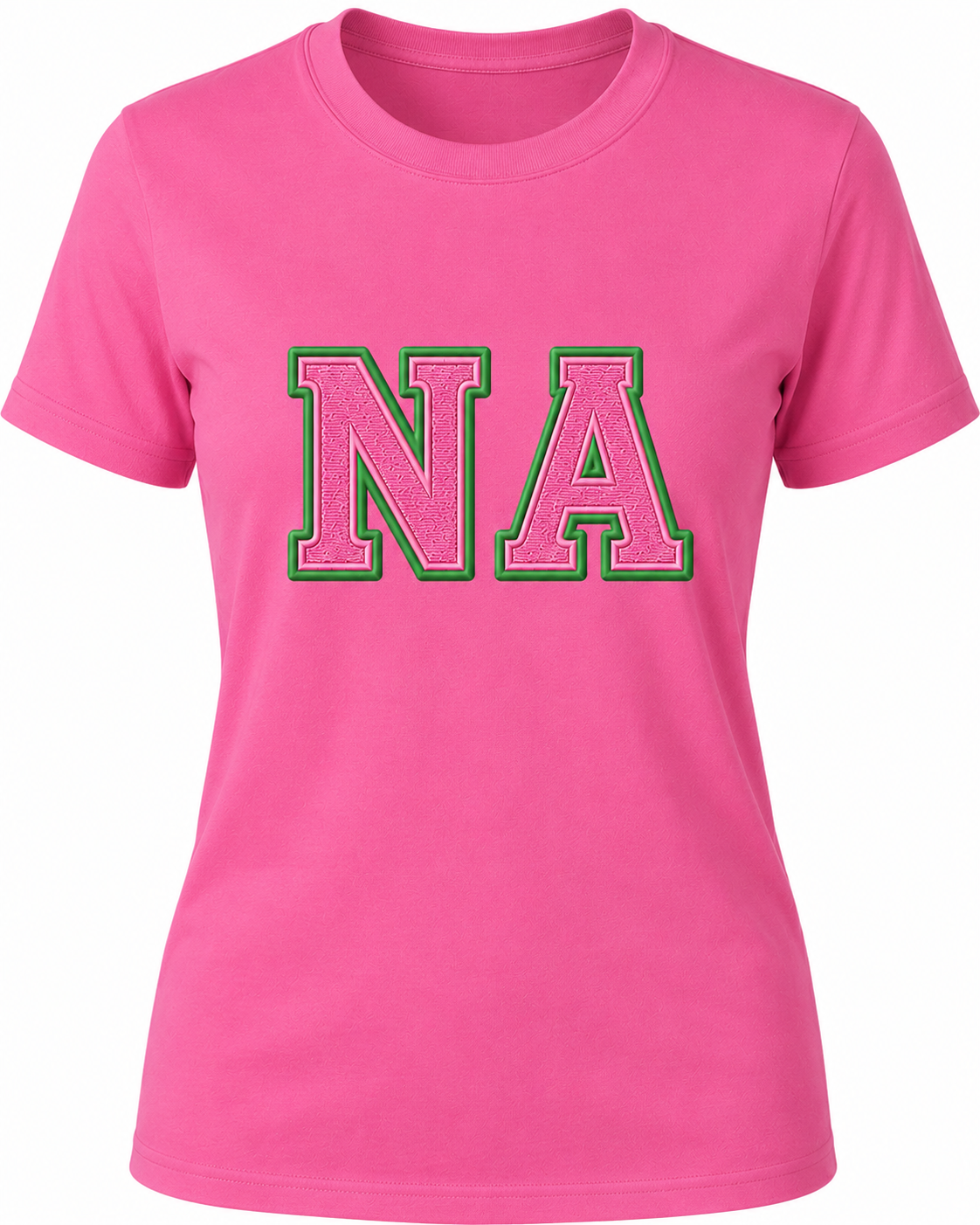 Alpha Kappa Alpha - Nu Alpha Chapter Printed Tee (Pink)