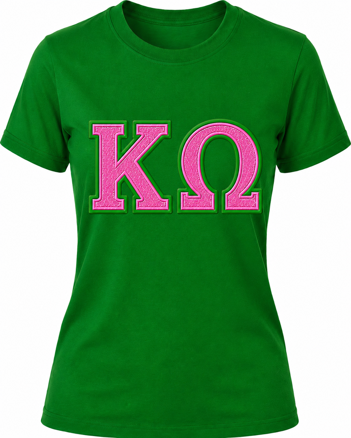Alpha Kappa Alpha - Kappa Omega Chapter Printed Tee (Green)