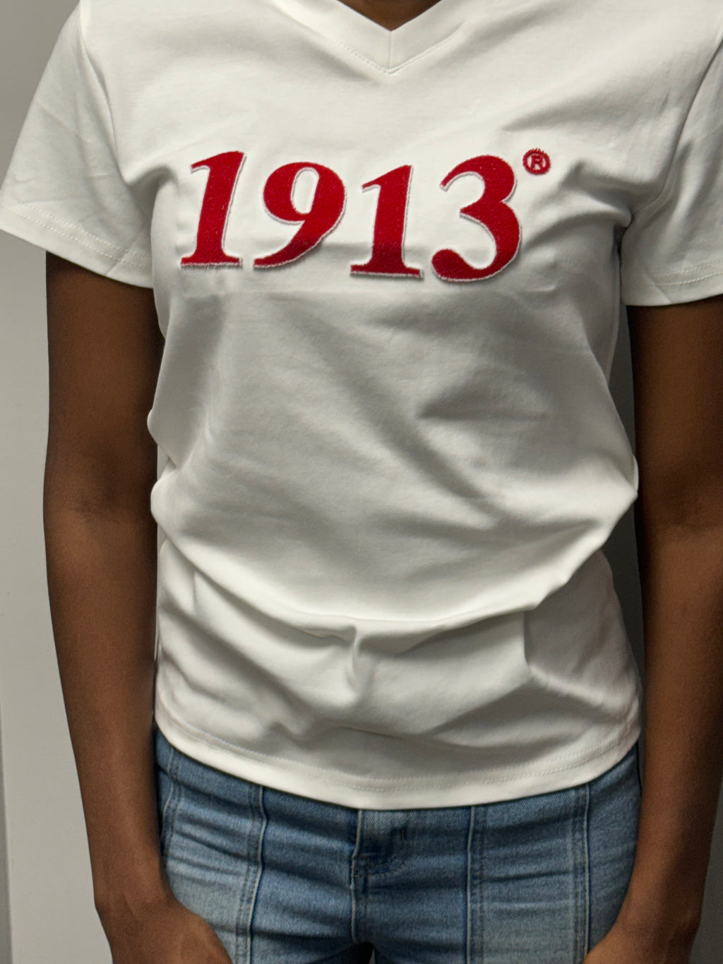 Delta Sigma Theta -1913 Embroidered (Soft Touch/Red) Da Greek Spot Original Collection