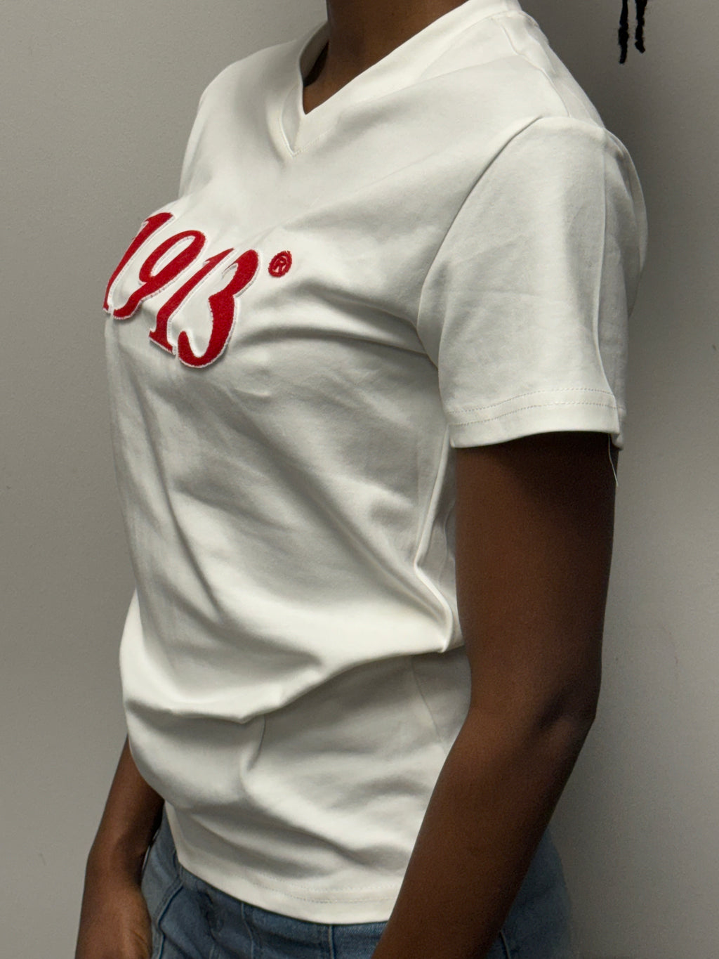 Delta Sigma Theta -1913 Embroidered (Soft Touch/Red) Da Greek Spot Original Collection