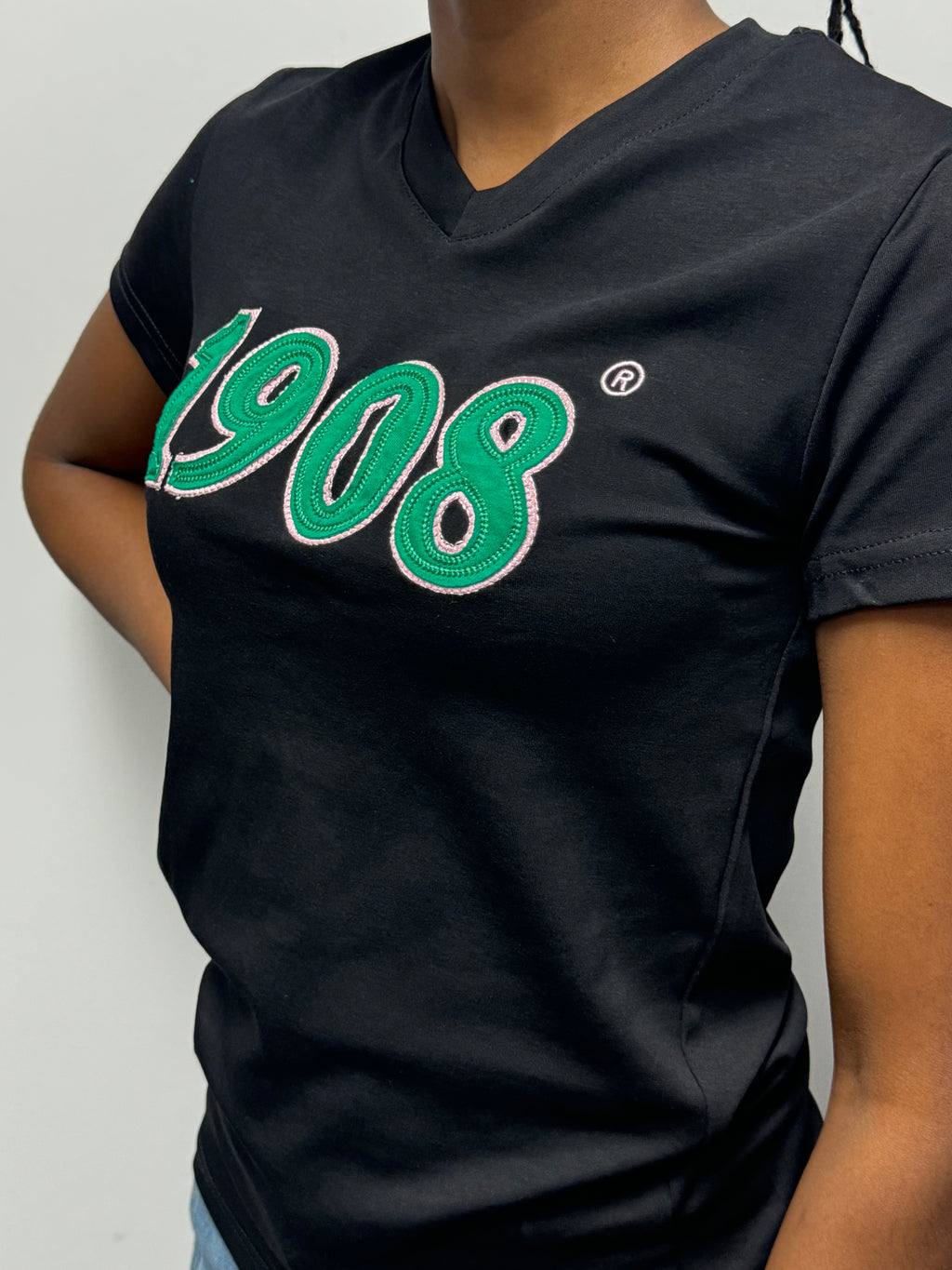 Alpha Kappa Alpha -1908 Embroidered (Soft Touch/Black) Da Greek Spot Original Collection