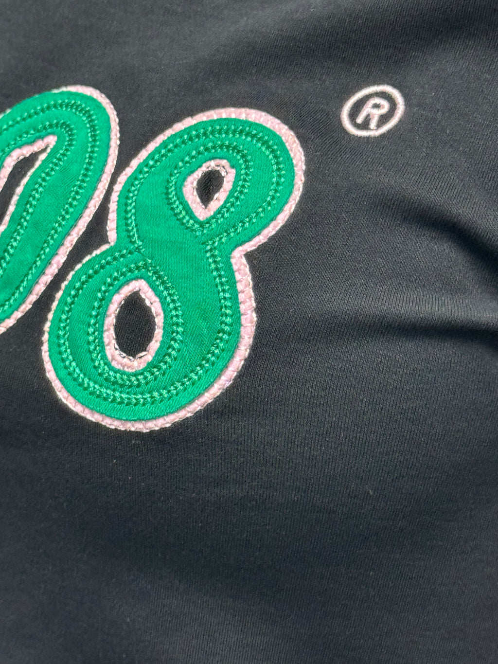 Alpha Kappa Alpha -1908 Embroidered (Soft Touch/Black) Da Greek Spot Original Collection