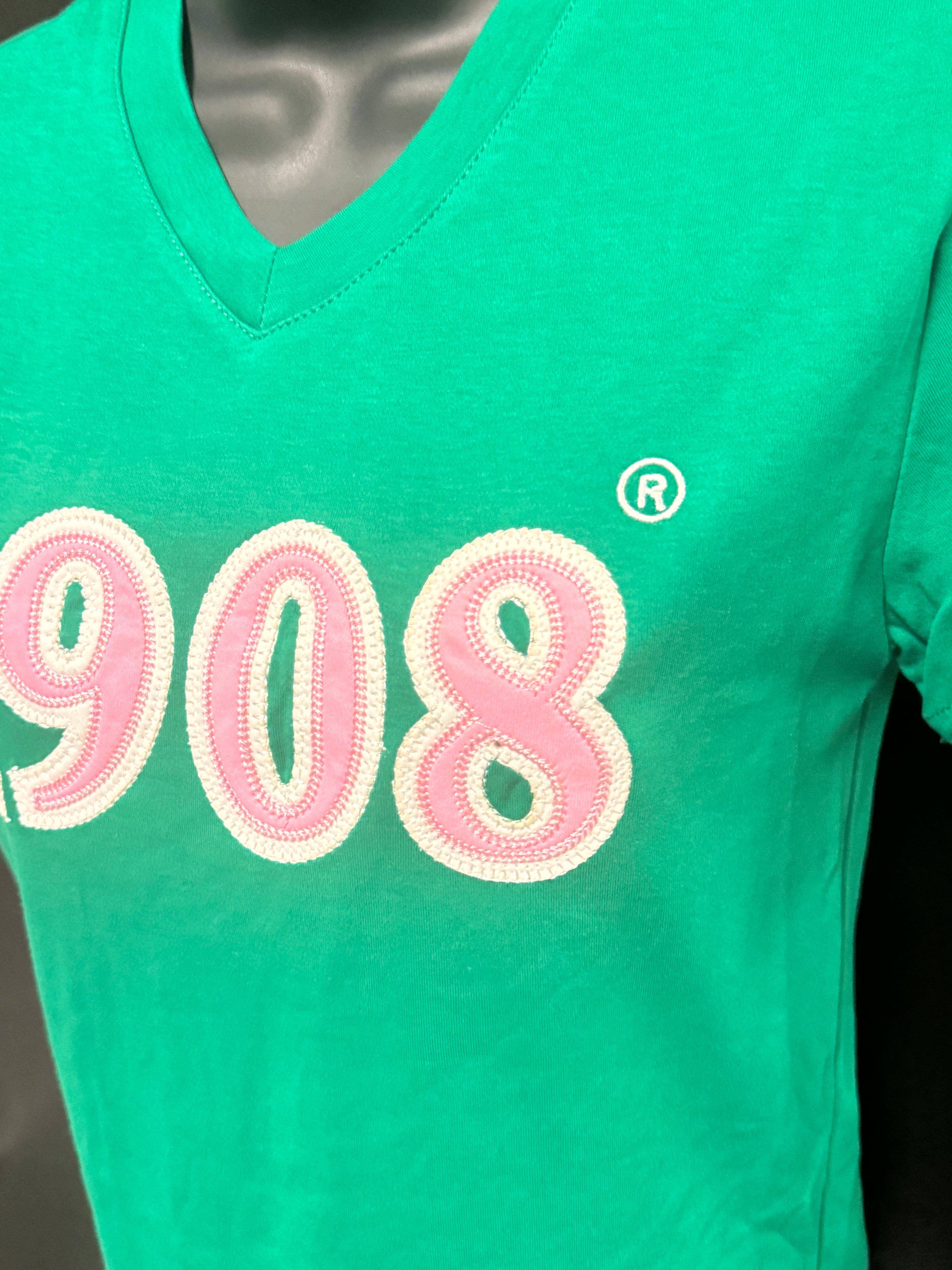 Alpha Kappa Alpha -1908 Embroidered (Soft Touch/Green) Da Greek Spot Original Collection