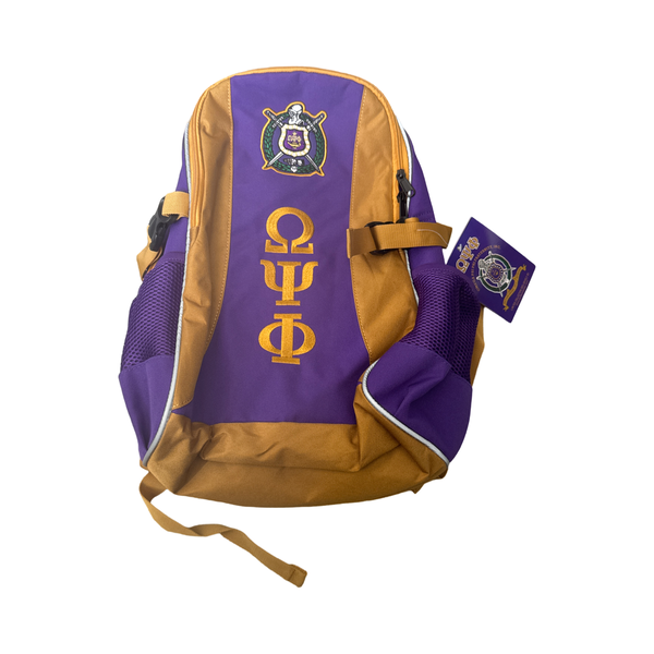 Omega Psi Phi - Embroidered Backpack