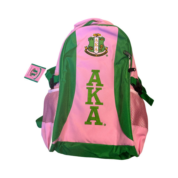 Alpha Kappa Alpha - Embroidered Backpack