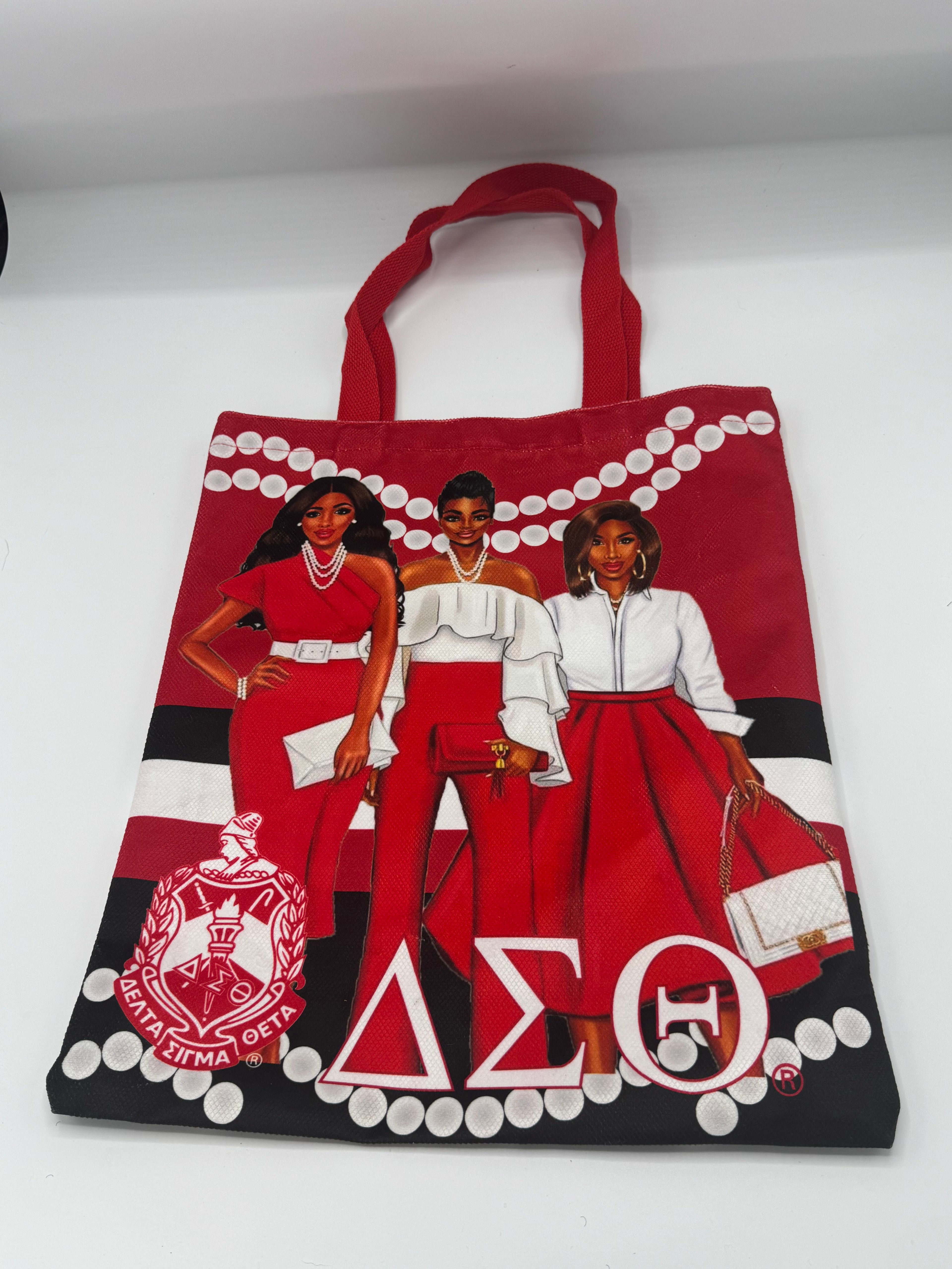 Delta Sigma Theta - 15in” Tote Bag