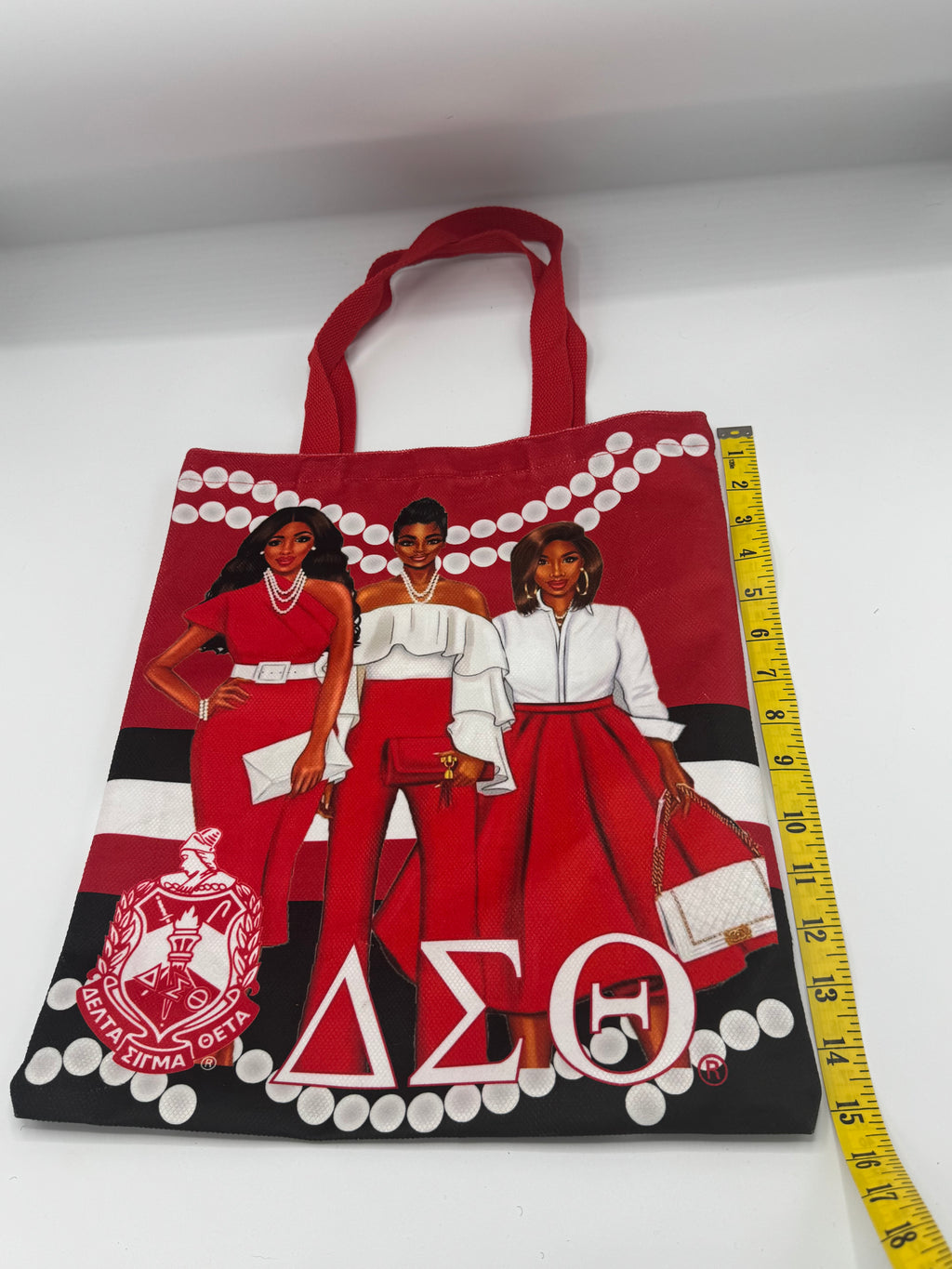 Delta Sigma Theta - 15in” Tote Bag