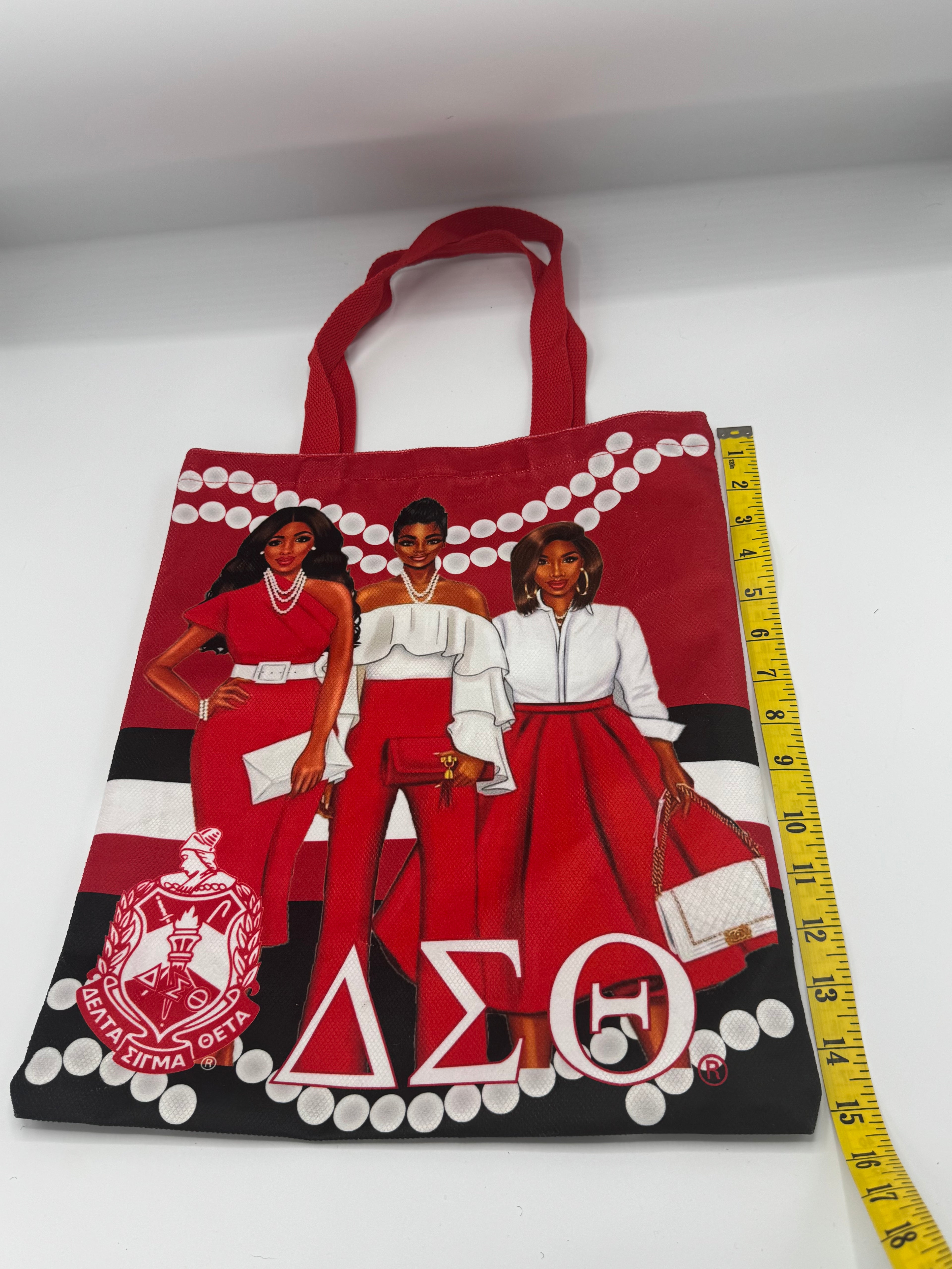 Delta Sigma Theta - 15in” Tote Bag