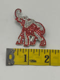Delta Sigma Theta - Bling Elephant 2”Brooch