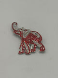 Delta Sigma Theta - Bling Elephant 2”Brooch