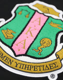 Alpha Kappa Alpha - VNeck Sweater (Black)