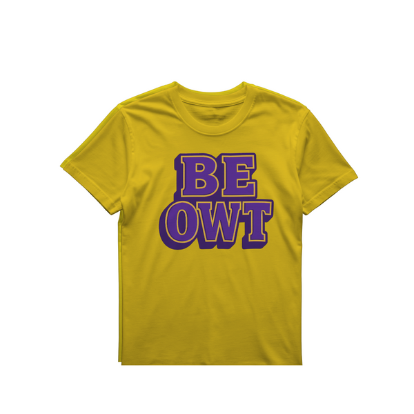 Omega Psi Phi - Be Owt (Printed Tee) (1ST Edition)