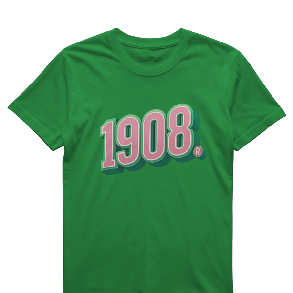 Alpha Kappa Alpha- 1908 (Printed Tee)
