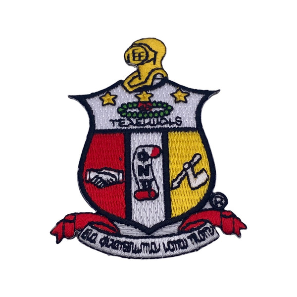 Kappa Alpha Psi - 3” Shield (Iron on) Patch