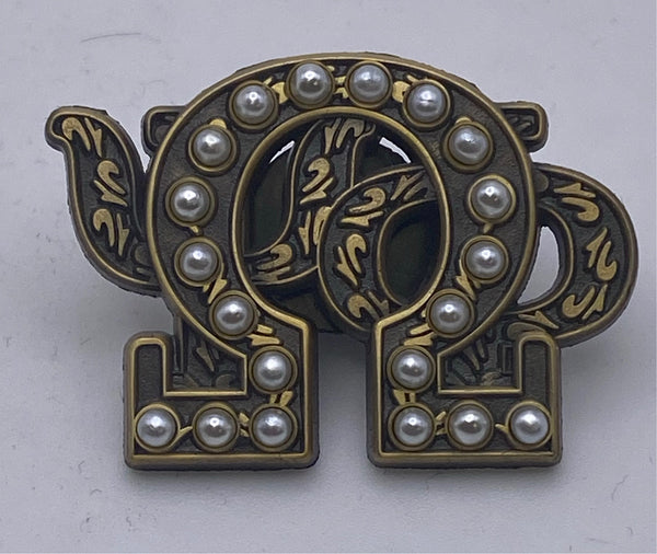 Omega Psi Phi - 1” Staked Letter Lapel Pin