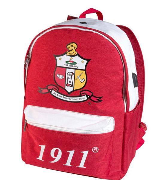 Kappa Alpha Psi - Backpack w/USB Port