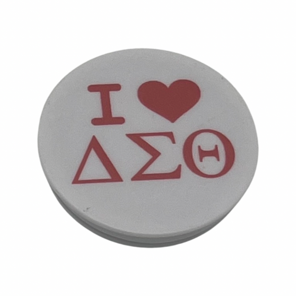 Delta Sigma Theta - “I Heart” Cell Phone Grip