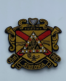 Phi Mu Alpha - 3” Shield (Iron on) Patch