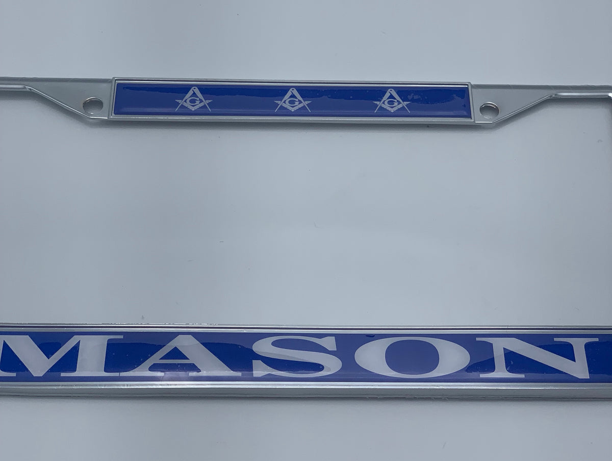 Mason - License Plate Frame