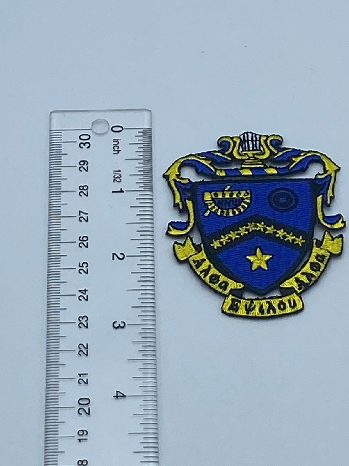 Kappa Kappa Psi - 3” Shield (Iron on) Patch