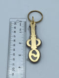 Iota Phi Theta- Large Letter Mirror Keychain