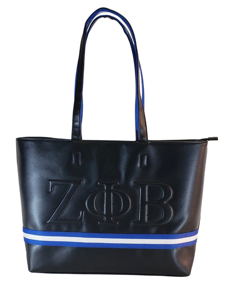 Zeta Phi Beta - Embossed Tote