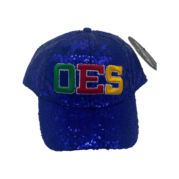 Order of The Eastern Star - Sequin Baseball Cap