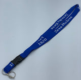 Zeta Phi Beta - Woven Embroidered Lanyard