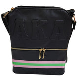 Alpha Kappa Alpha - Embossed Cross Body Bag
