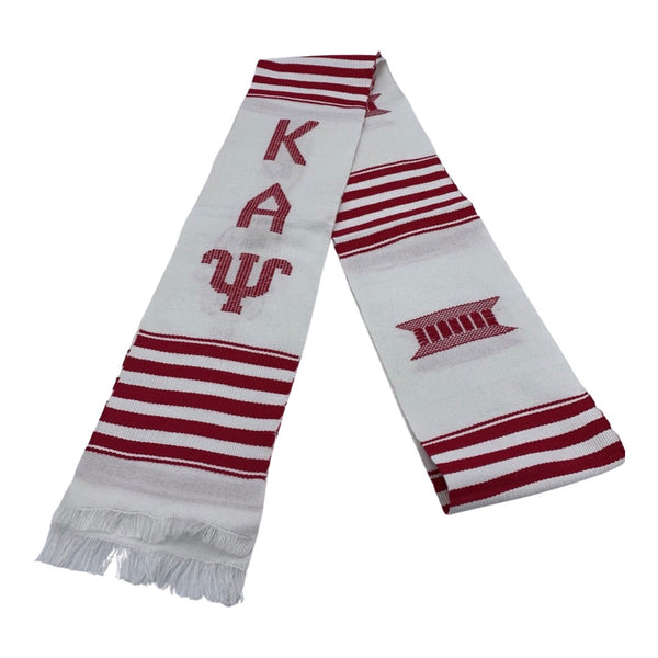 Kappa Alpha Psi - Kente Stole(White)