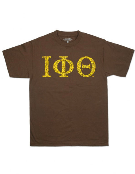 Iota Phi Theta - Silk Screen Letters Tee Shirt
