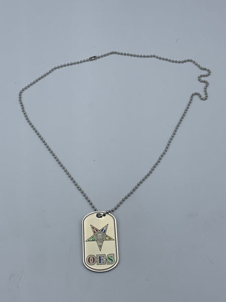Order of The Eastern Star - Dog Tag