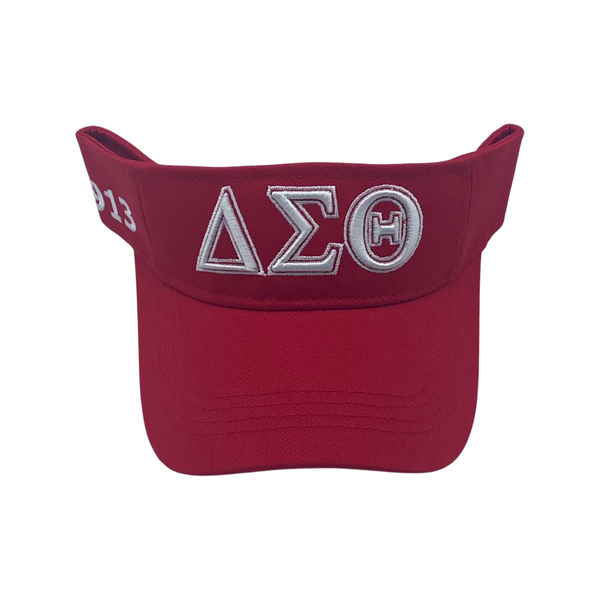 Delta Sigma Theta - Visor (Red)
