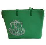 Alpha Kappa Alpha - Green Expandable Tote