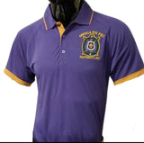 Omega Psi Phi - Dri Fit Polo (Purple)