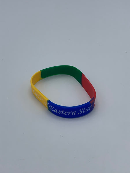 Order of The Eastern Star - Silicone Wrist Band