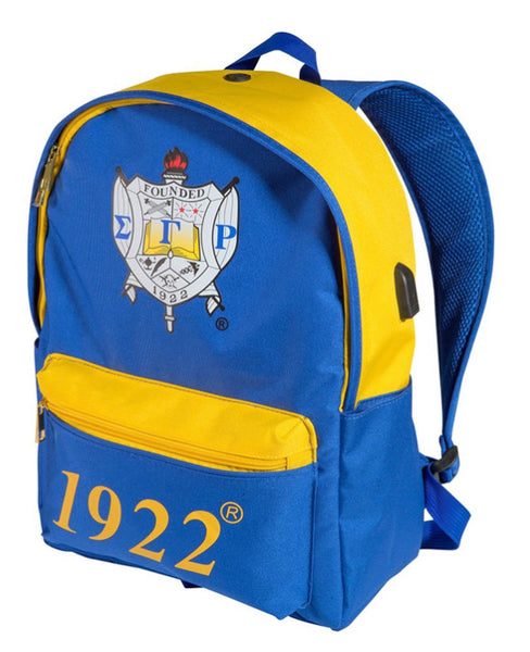 Sigma Gamma Rho - Backpack w/USB Port